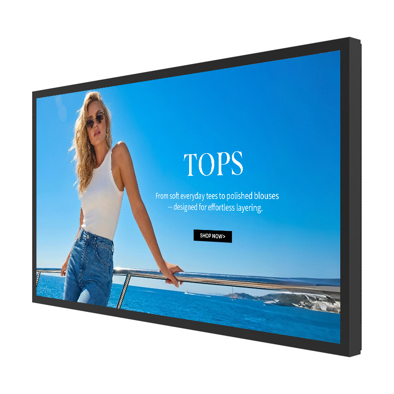 IP66 Outdoor Digital Signage Display with High Brightness LCD Screen